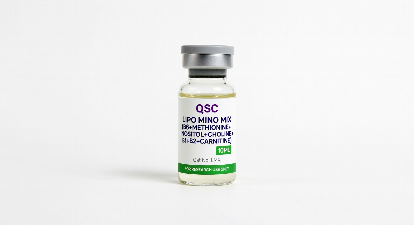 Lipo Mino Mix (B6+Methionine+Inositol+Choline+B1+B2+Carnitine) 10ml vial — QSC product photo